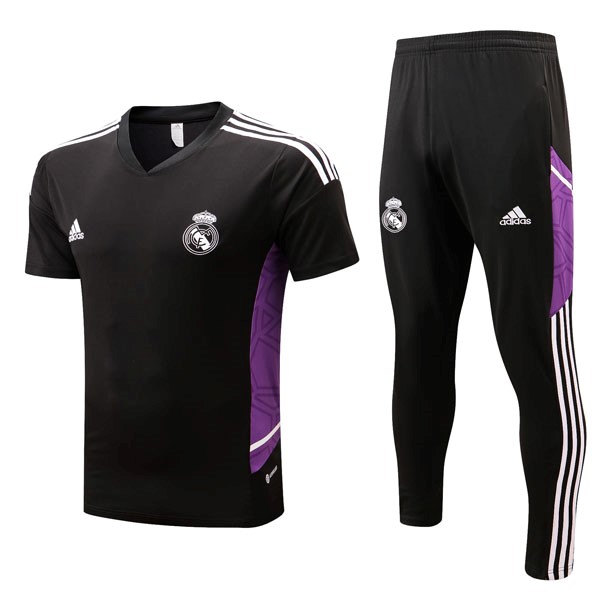 Camiseta Real Madrid Conjunto Completo 2022/2023 Negro